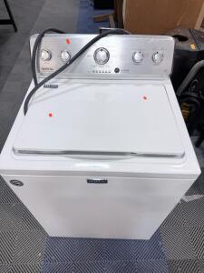 Maytag 4.2 cu. ft. Top-Load Washer MVWC565FW, Commercial Tech, HE, Deep Water Wash, Agitator