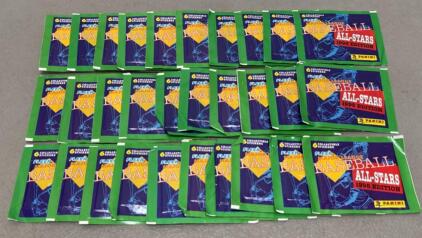 30 Panini Fleer MLB Baseball All-Stars 1995 Sticker Packs, Unopened, 6 Stickers per Pack, MLBPA