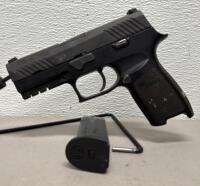 SIG Sauer P320 .40 S&W/.357 SIG Semi-Auto Pistol, Serial 58C200495, 1 Mag