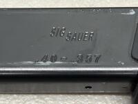 SIG Sauer P320 .40 S&W/.357 SIG Semi-Auto Pistol, Serial 58C200495, 1 Mag - 8