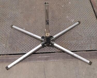 (1) Dual Spring Stand For Roll Up Traffic Sign