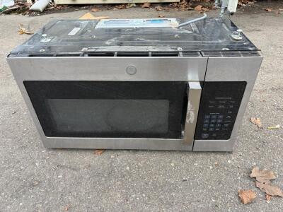 GE JVM3160RFSS 1.6 cu ft Over-the-Range Microwave, Stainless Steel, 1000W, Touchpad Controls