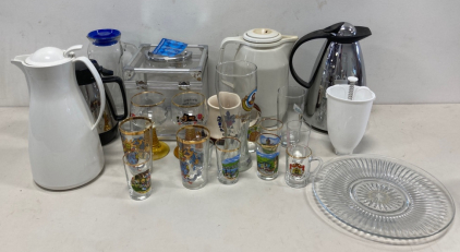 Vintage Shot Glasses/Drinking Glasses And Kitchenware