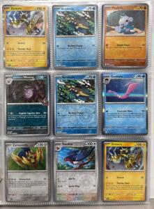 Huge Binder Of 160+ Pok&eacute;mon Cards W/ Tons Of Holos And Rares