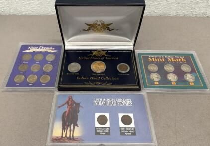 Variety Lot: Nickels & Pennies Collection&mdash;Buffalo, Indian Head, Jefferson, 19th&ndash;20th Century
