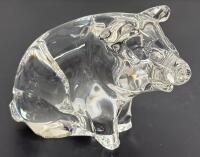 Princess House Pets Crystal Figurines Set &ndash; Turtle & Pig, 24% Lead, Germany, 3.5&ndash;3.75&rdquo; - 6
