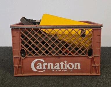 Metro-Tel Corp. Vintage Telecom Test Set & Service Equipment Lot, Carnation Crate