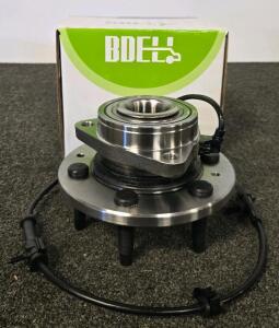 BDELI 6-Lug Front Wheel Hub & Bearing Assembly With ABS Sensor, Compatible With Silverado/Sierra