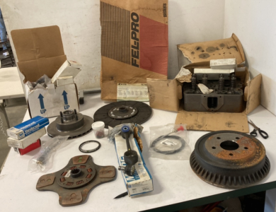 Various Auto Parts, Cummins Head Box, & More