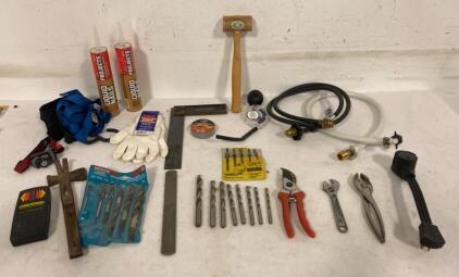 Drill Bits, Liquid Nails, Tools & More
