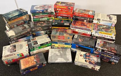 Mixed Lot Of 100+ VHS Tapes & DVD Sets - Disney, Game Of Thrones, Classics, Family, Animation