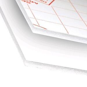 (25) 4' x 8' x 3/16" White Foam Styrene Panels