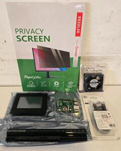 Raspberry Pi Model B+ V1.2 2014 Bundle, 512MB RAM, DWIN 4.3" Touch Display, Dell M5Y1K Battery & More