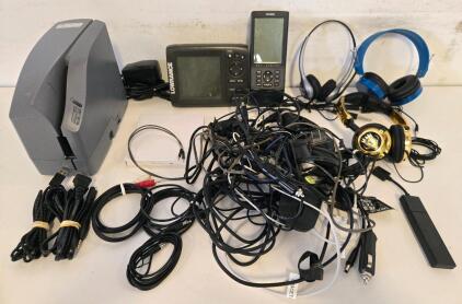 Digital Check CheXpress CX30 Check Scanner With Lowrance Fish Finder, Koden Marine Display, Headphones, Cables Bundle & More