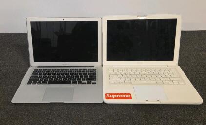 Apple MacBook Air 13.3" (2013-17) & MacBook 13" (2009-10), See Details, No Serial Numbers Visible (Unable To Test No Power Cords Included)