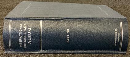 Scott International Postage Stamp Album Part VII, 200+ World Stamps, 1970s, Scott Publishing