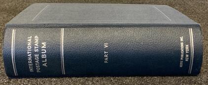 Scott International Postage Stamp Album Part VI, 1960s, 4+ Countries, 80&ndash;150+ Stamps, Hardcover