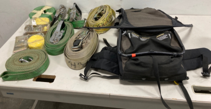 Safety Straps And Hiking Bag