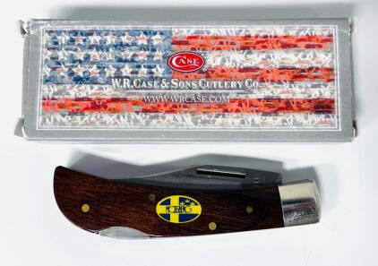 CASE XX Mossberg P1051 1/2 L SSP Lockback Knife, Wood Handle, 3.25" SS Blade, Boxed