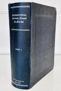 Scott International Postage Stamp Album Part I (1840&ndash;1940) + 2 Bulgarian Banknotes, 736 Pages