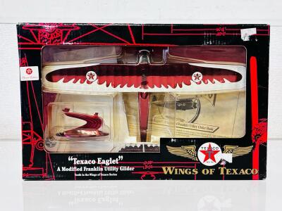 Wings of Texaco Texaco Eaglet Die-Cast Coin Bank, 1:32 Scale, 10th Series, Original Box