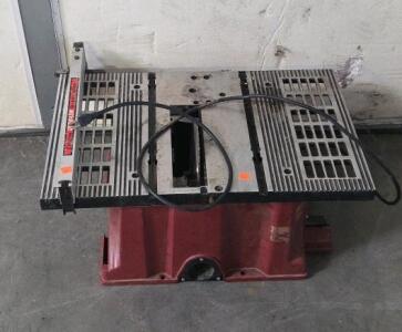 Tradesman 10" Benchtop Table Saw, Aluminum Fence, 15A Motor, Portable