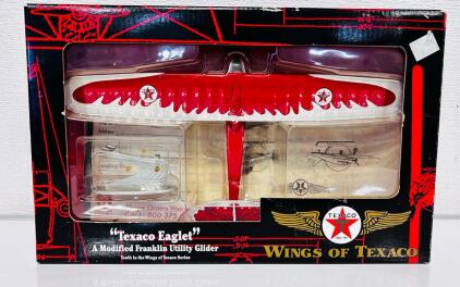 Texaco Eaglet Die-Cast Coin Bank, 1:31 Scale, Wings Of Texaco Series X, ERTL, 2002, Boxed