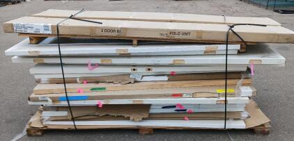 Lynden Door Bifold & Flush Interior Doors Lot - 20 Units, Various Sizes and Colors, Prehung,