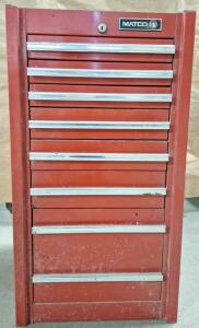 (1) Vintage Matco MB918 - 8-Drawer Imperial Tool Cabinet