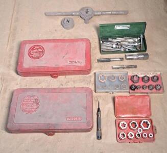 (1) Ace #6312 Metric Tap Set, (1) Blue Point #TD-2415 Standard Tap Set & More Assorted Taps & Dies