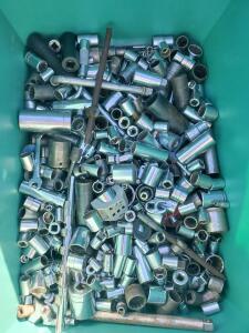Large Lot Thorsen USA Hand Tool Sockets 1/2" Drive, Mixed Sizes 12 Point, Ratchets/Extensions Included