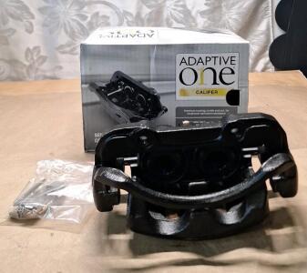 (1) 1478XB - NAPA Adaptive One Brake Caliper - Dual Piston Floating - Remanufactured, Front Left For Multiple Nissan Models