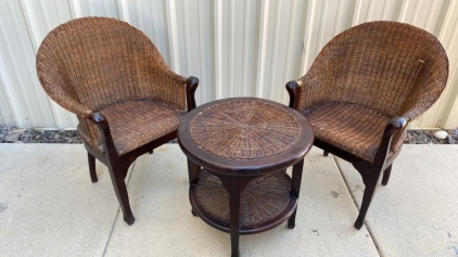 Wicker Bistro set