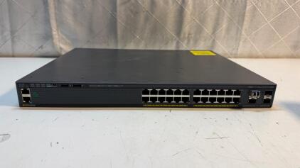Cisco Catalyst 2960-X Series Network Switch, 24 Ports, 370W PoE
