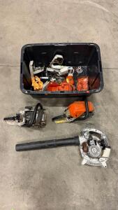 Stihl MS 362 & MS 311 Chainsaws, Handheld Gas Blower, and Parts Lot &ndash; For Parts/Repair