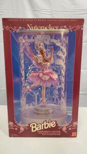 Barbie Nutcracker Musical Ballerina Doll, 1992, Sugar Plum Fairy, 11.5&rdquo; Tall, Mattel 5477, Boxed