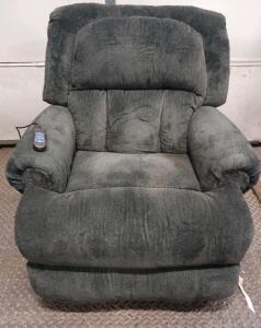Catnapper Power Lift Recliner Chair, Dark Gray, Remote Controlled, Plush Fabric, 350 lb Capacity