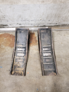 Pair Heavy-Duty Steel Automotive Ramps, 36" Length, 8.25" Rise, 6,500 lbs Capacity