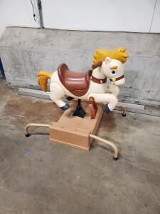 Little Tikes Ride-On Bouncing Horse, Spring-Free, 65 lb Limit, Sounds, Stable Steel Frame