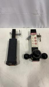 Hyper Tough Triple Ball Hitch Mount, Fits 2" Receiver, 1-7/8" 2" 2-5/16" Balls, 10,000 lb Max