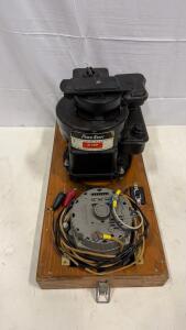 Wards Powr-Kraft 3HP Briggs & Stratton Engine With Delco-Remy 12V Alternator, Test Bench Setup