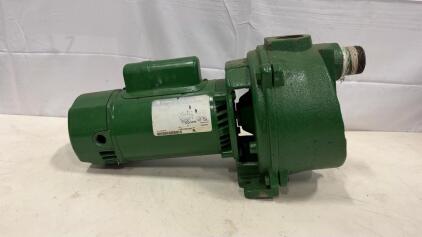 GE Centrifugal Pump 5KCR39SN2704CX, 1.5 HP, 115/230V, Single Phase, Cast Iron, Serial SLJ240085