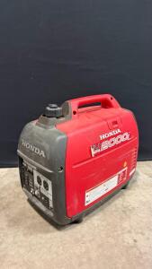 Honda EU2000i Inverter Generator, 2000W Max, 120V, Gas, Portable, Serial EAMJ-1831434