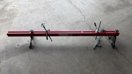 Pittsburgh Engine Support Bar 1000 lb Capacity, 60" Span, Model 96524, Serial 359112015