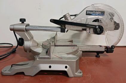 Delta ShopMaster 10" Sliding Compound Miter Saw, 15A, 5500RPM, Laser Guide, 2019, Serial: 19I007200201936CT