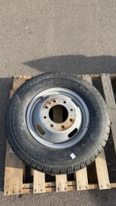 BFGoodrich Rugged Trail T/A LT245/75R17 Tire on 17" 8-Lug Steel Wheel, Load Range E