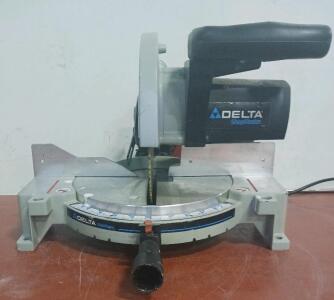 Delta ShopMaster 10" Compound Power Miter Saw, 13A, 120V, 5200 RPM, 5/8" Arbor
