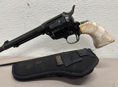 Hawes Western Sixshooter .22 LR Revolver, 7.5" Barrel, West Germany, SN 82921, w/ Holster