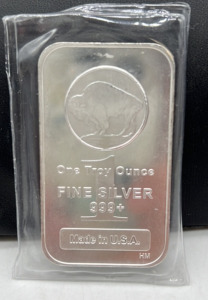 One Troy Ounce Fine Silver