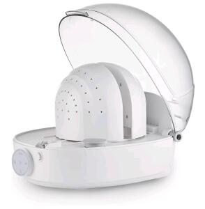 Sunvivi Helmet & Cap Care Machine, White, Hat & Helmet Care Machine With Steam Iron
